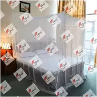 پشه بند حریر مدل تخت دو نفره 2در2 به صورت عمده در هر بسته بندی 2عدد