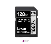 کارت حافظه SD لکسار (Lexar) ظرفیت 128GB سرعت 250MB/s