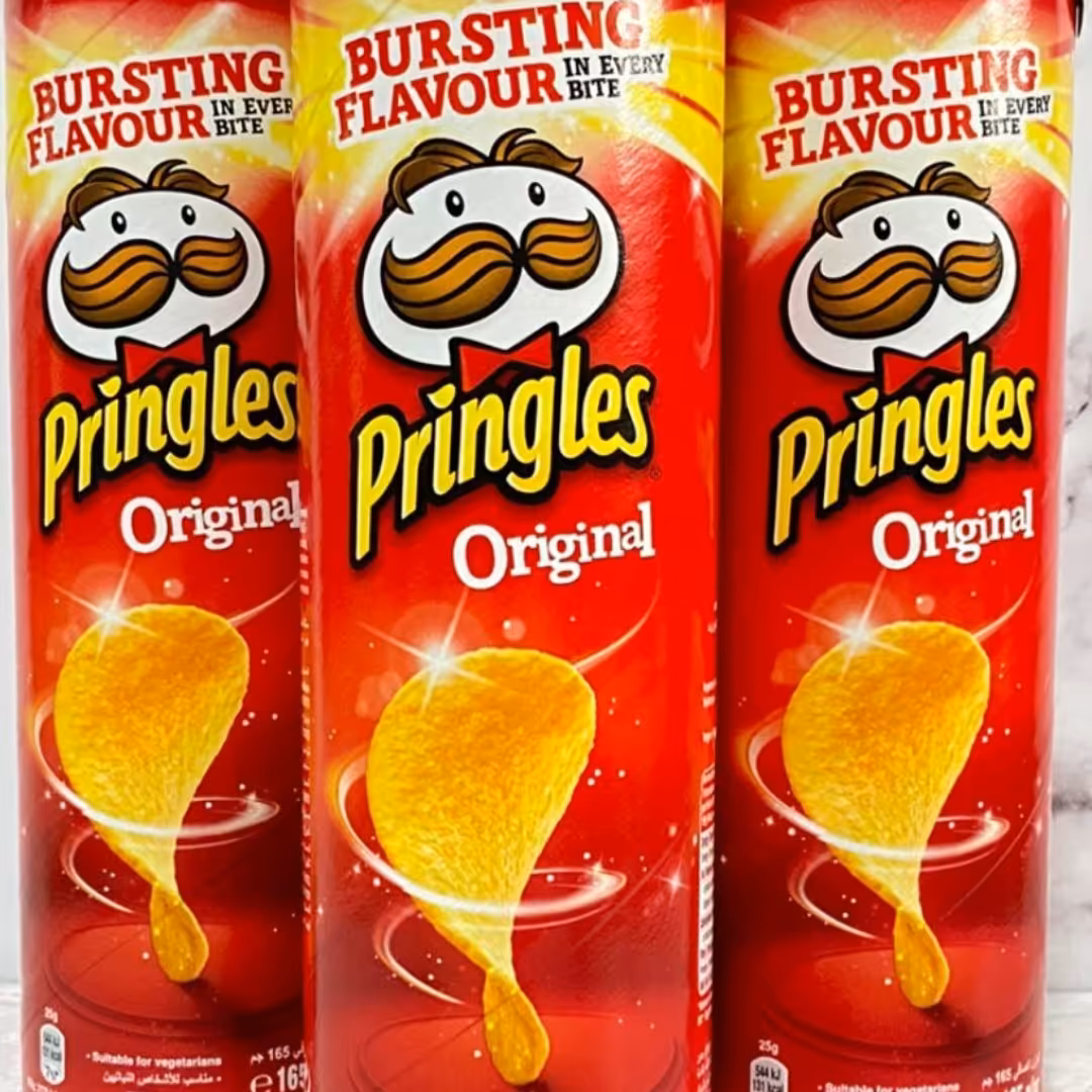 چیپس پرینگلز با طعم ساده