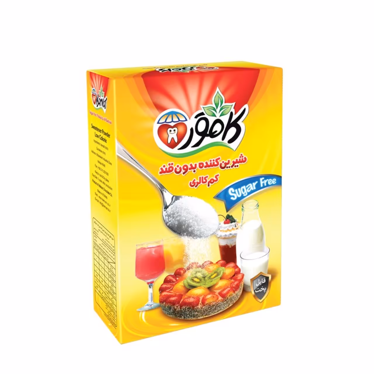 پودر شیرین کننده رژیمی کامور 200 گرم