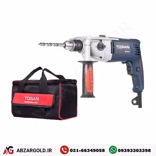 دریل 13چکشی گیربکسی 1050 وات کیفی توسن مدل0034DBX