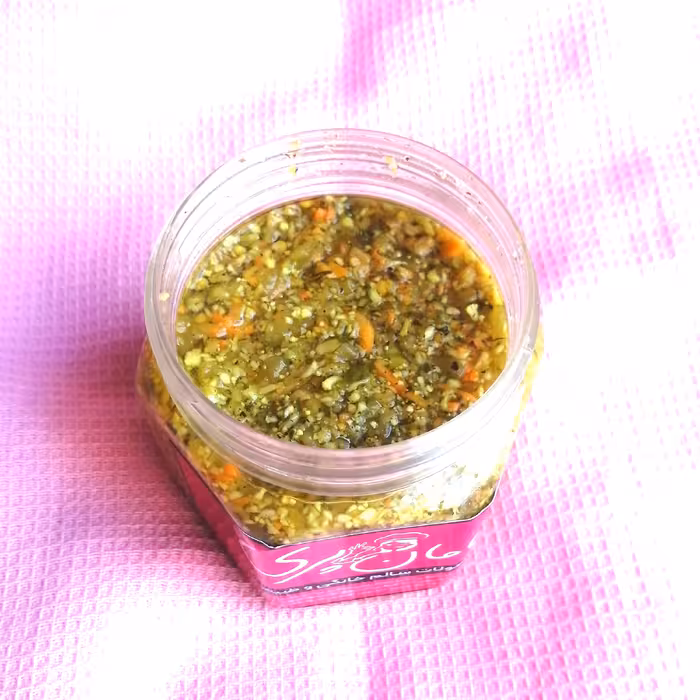 ترشی مخلوط مخصوص مامان پری(350 گرم) 