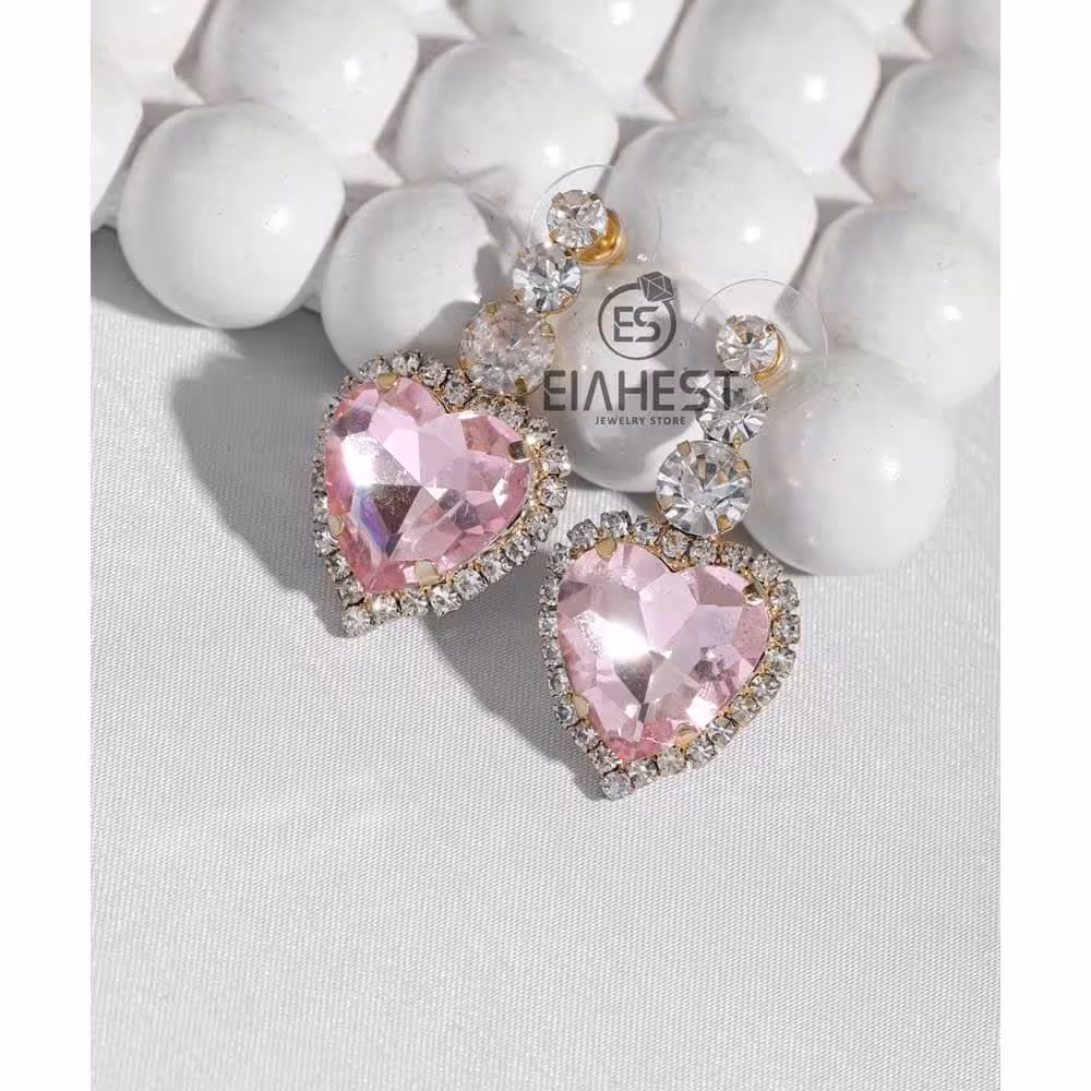 گوشواره نگین دار je429