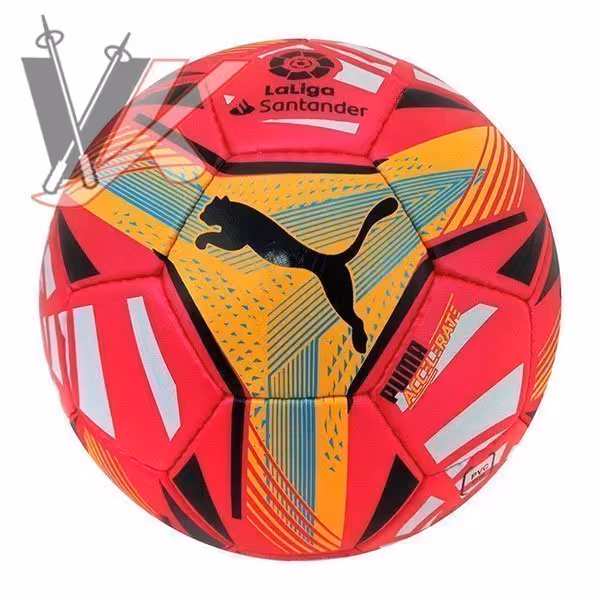 توپ فوتبال سایز 5 دوخت پوما Liga 2021 قرمز کد 1901083