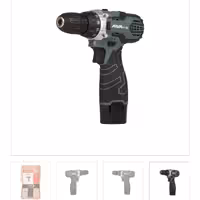  دریل پیچ گوشتی شارژی خانگی 12 ولت مدل 5822آروا