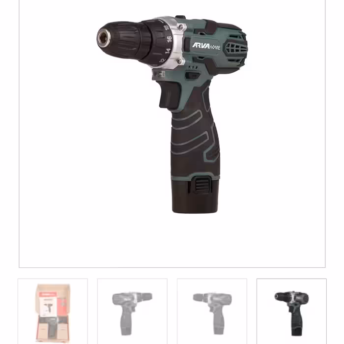  دریل پیچ گوشتی شارژی خانگی 12 ولت مدل 5822آروا