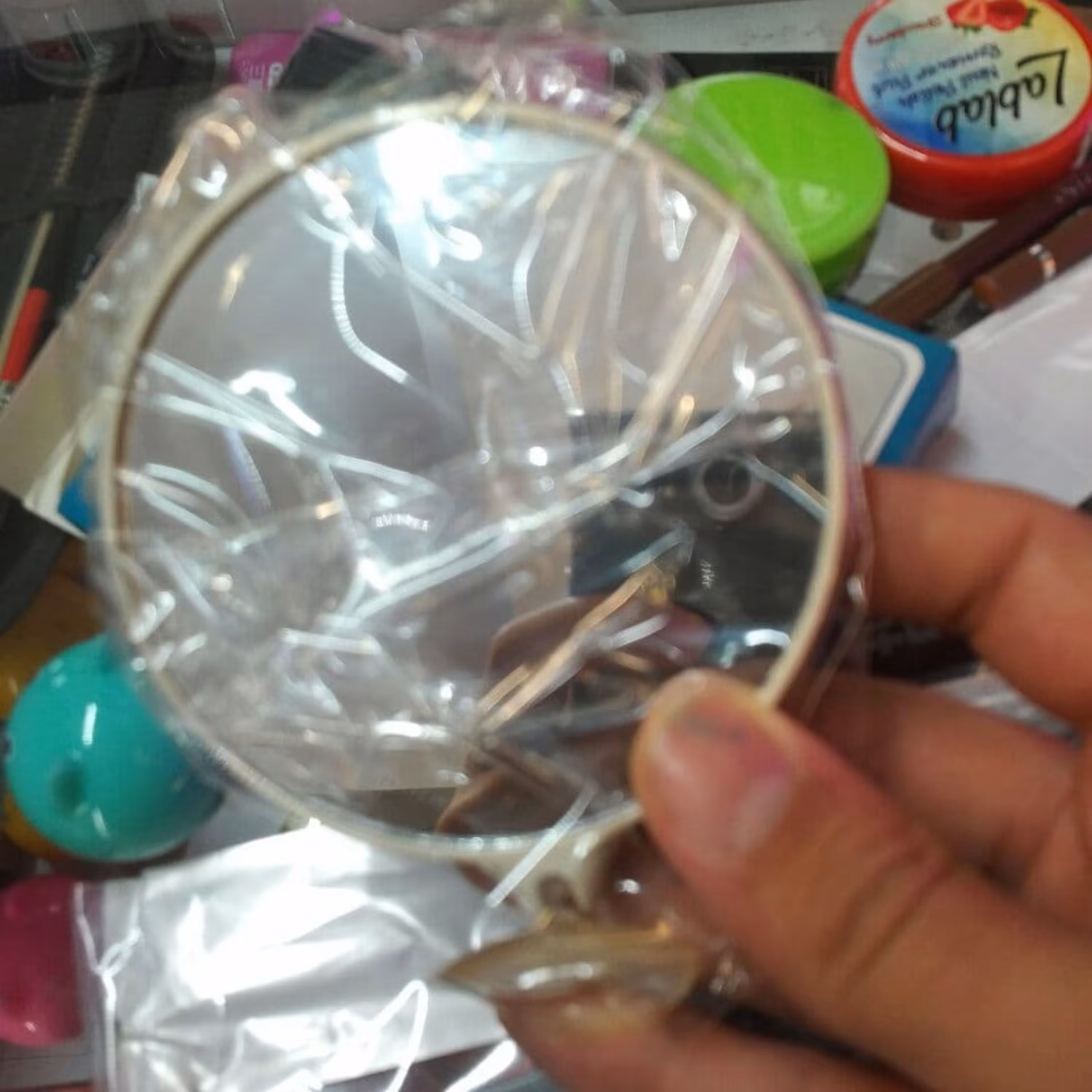 آینه اکسسوری دو طرفه معمولی و پنج برابر بزرگ تر (x1 و x5) 