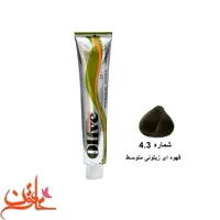 رنگ مو الیو شماره 4.3 زیتونی رنگ قهوه ای زیتونی متوسط