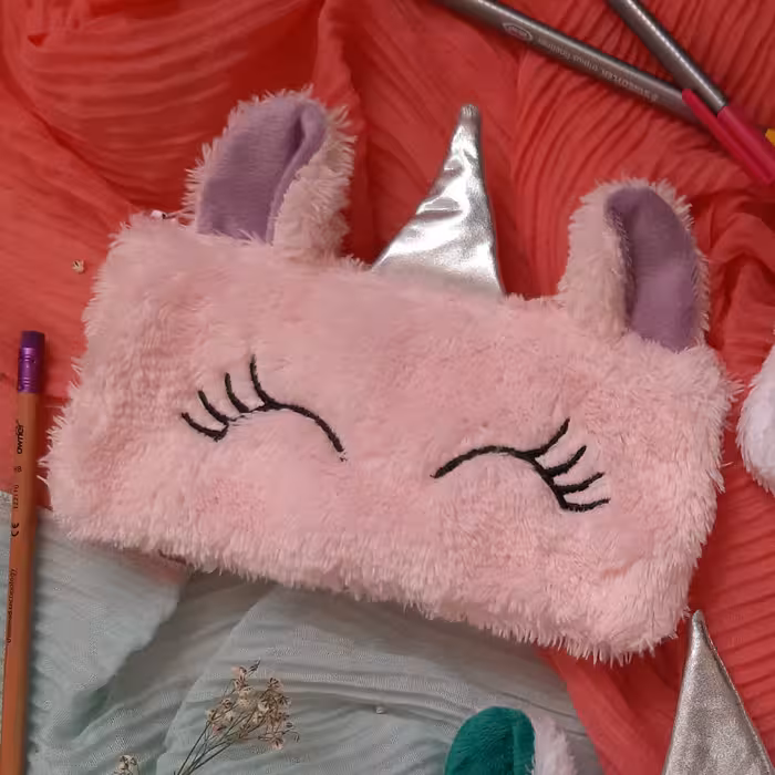 کیف جامدادی فانتزی عروسکی قاصدک طرح تکشاخ