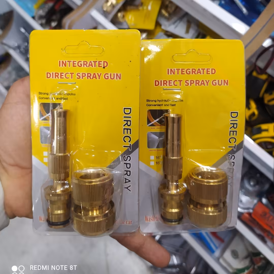 کارواش سرشیلنگی برنجی 