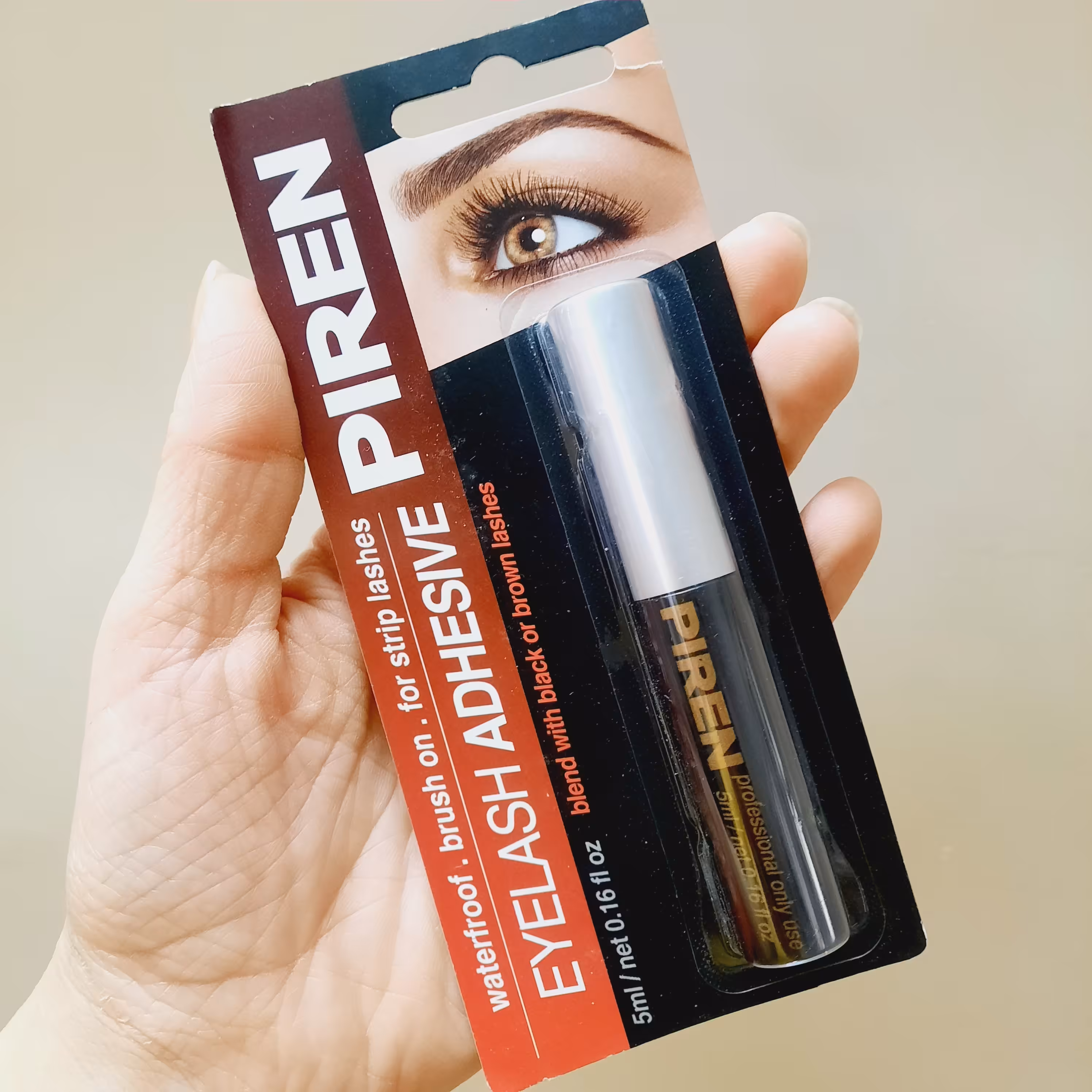 چسب مژه قلم دار پیرن مشکی ساخت کره حجم 5 میل 