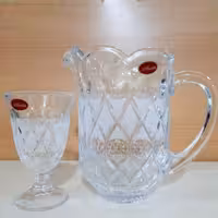 پارچ و گیلاس انجلیکا ( 1 پارچ 6 گیلاس )