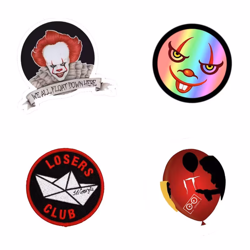 استیکر طرح it مجموعه 4 عددی