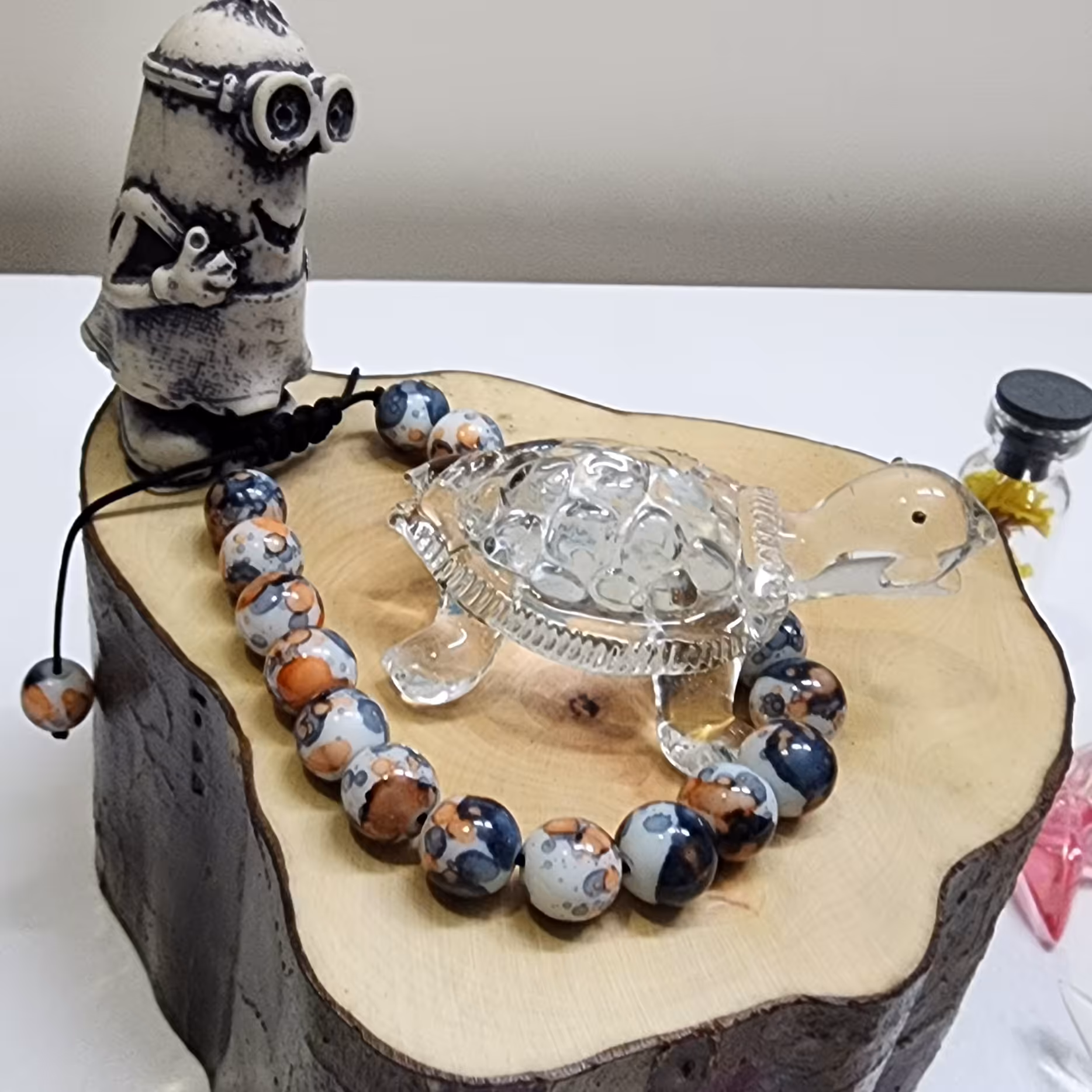 دستبند سنگی چند رنگ مردانه و زنانه (اسپرت)