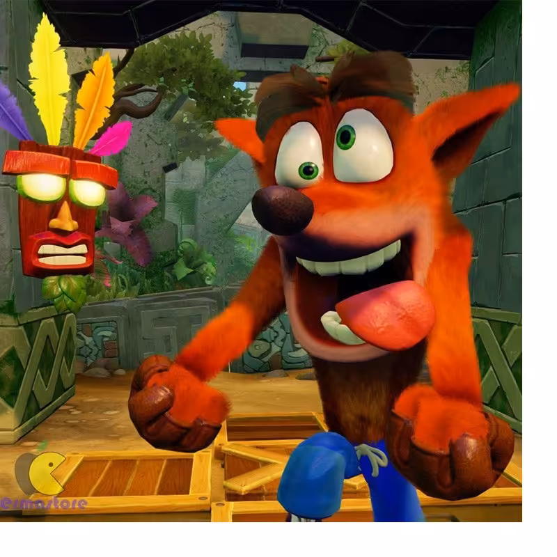 بازی Crash Bandicoot N. Sane Trilogy ریجن 2  پلی استیشن 4