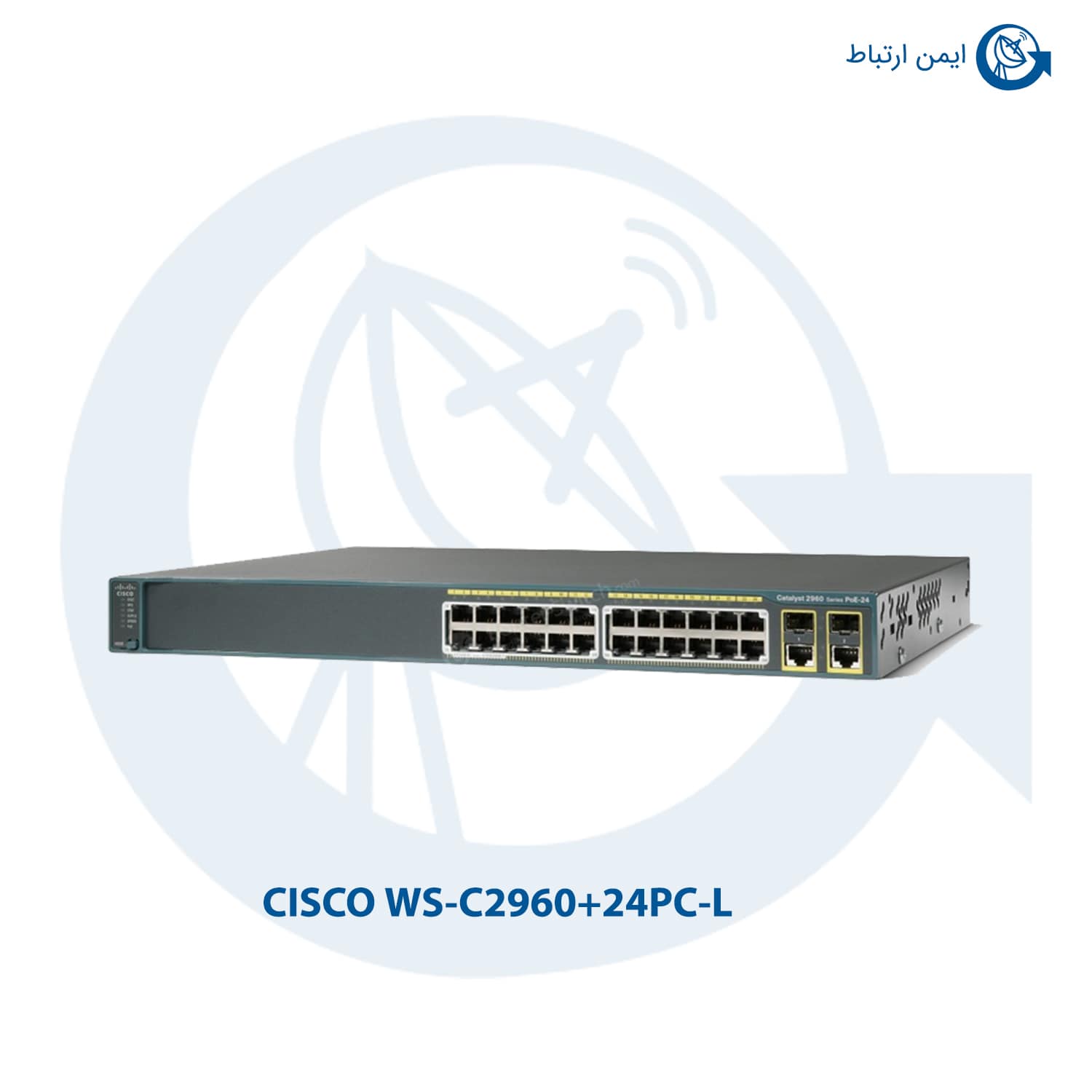 سوئیچ شبکه سیسکو WS-C2960 24PC-L