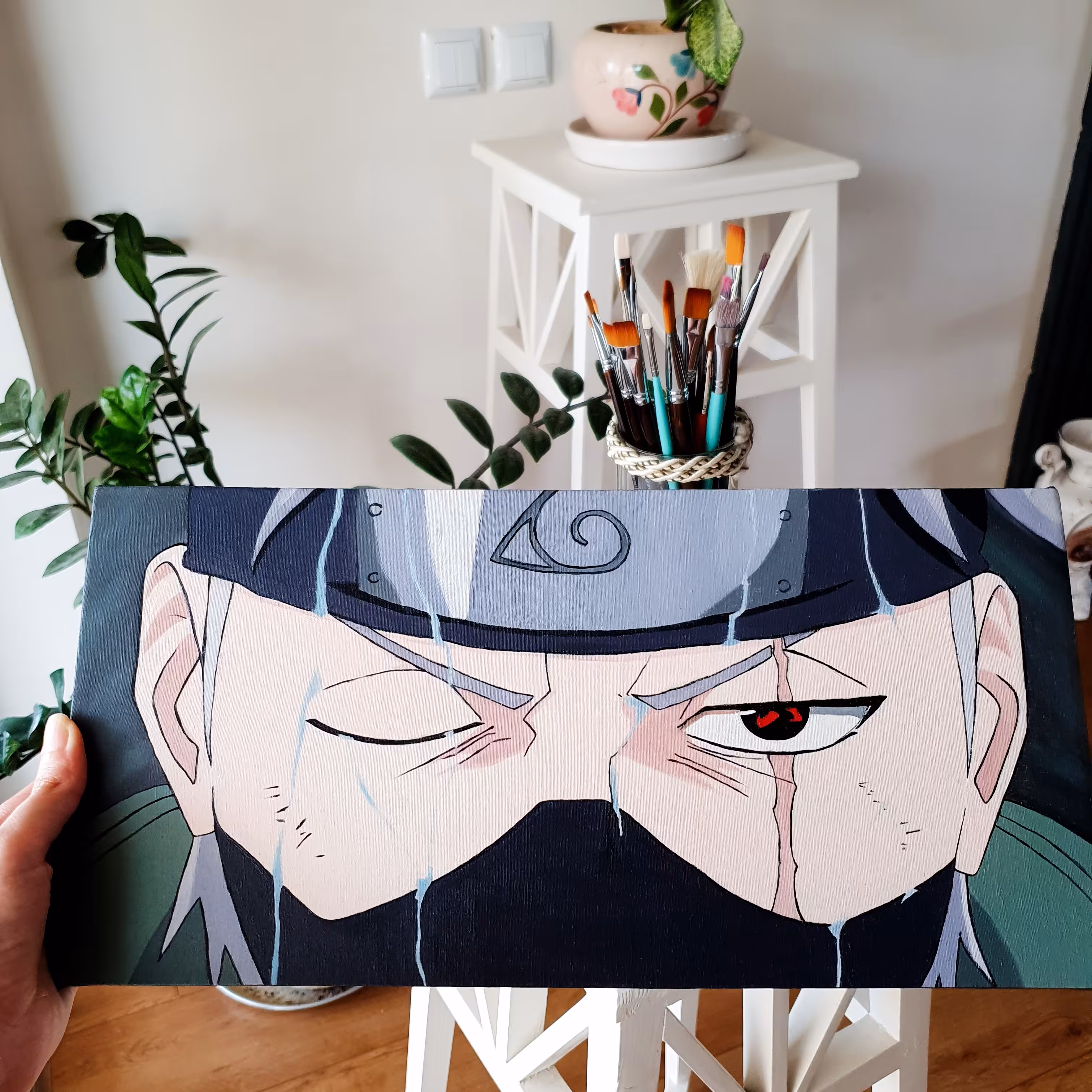 تابلو نقاشی کاکاشی سنسه از انیمه ناروتو