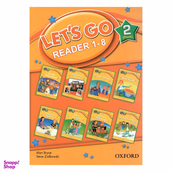 کتاب pack lets go readers 2 انتشارات oxford university press