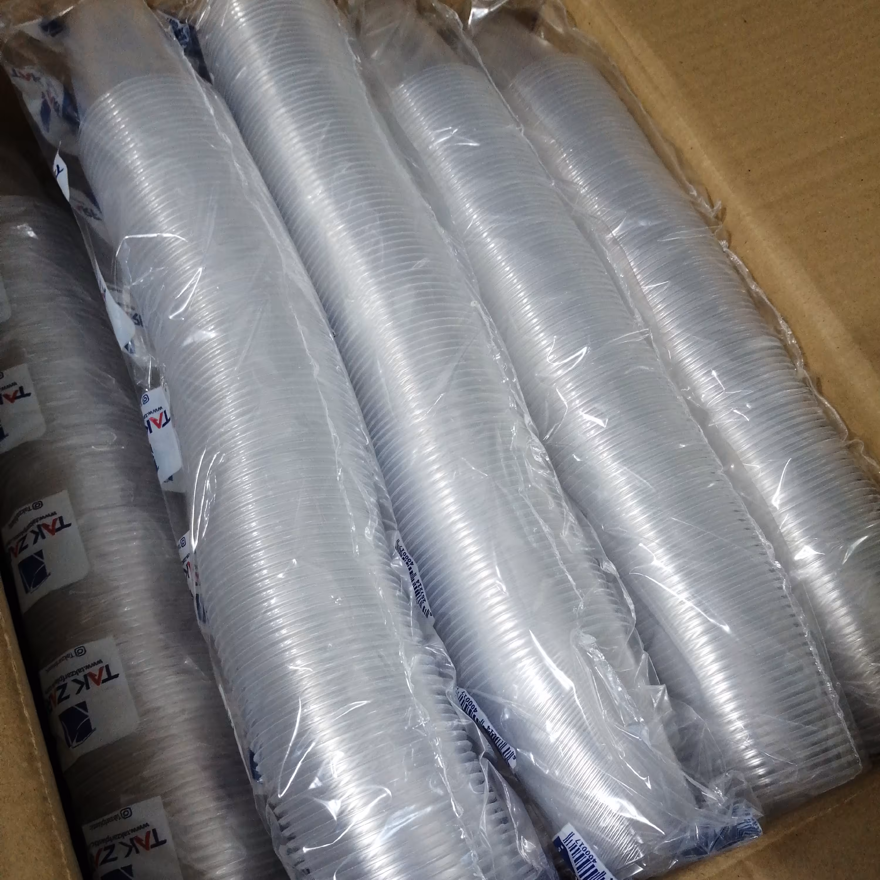 لیوان چاپی 180 سی سی دهانه 71p.p شفاف