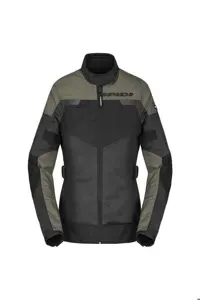 کاپشن موتورسوار سبز زنانه موتور تور خالص Tex Lady Jacket Green اسپیدی Spidi