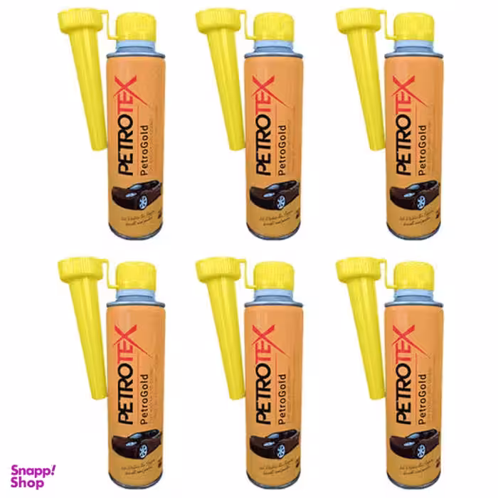 مکمل سوخت خودرو پتروتکس مدل petro حجم 300 میلی لیتر بسته 6 عددی