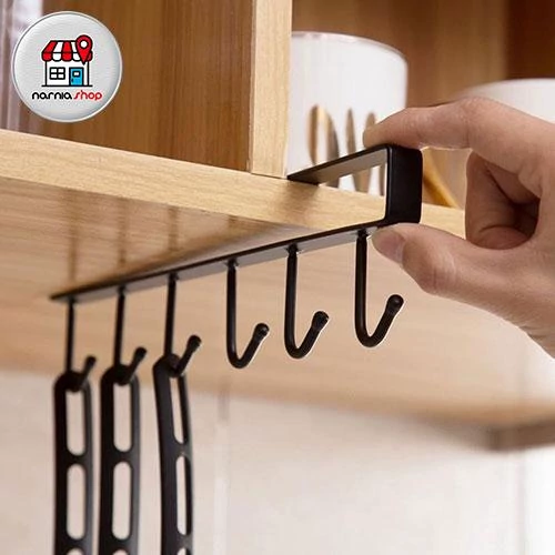 آویز کفگیر و ملاقه کابینتی فلزی