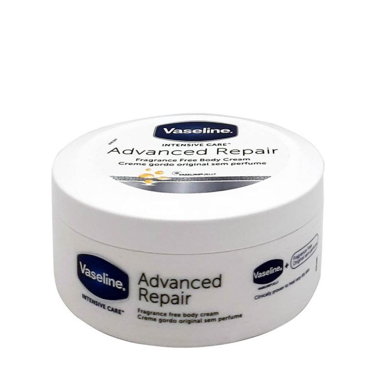 کرم مرطوب کننده دست صورت و بدن وازلین مدل Advanced Repair حجم 250 میل