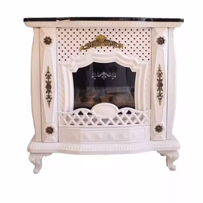 بخاری گازی بهکاران طرح شومینه مدل طرح ماتریکس 30000