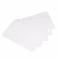 کارت PVC ساده 760 میکرون رنگ سفید فارگو بسته 500 عددی