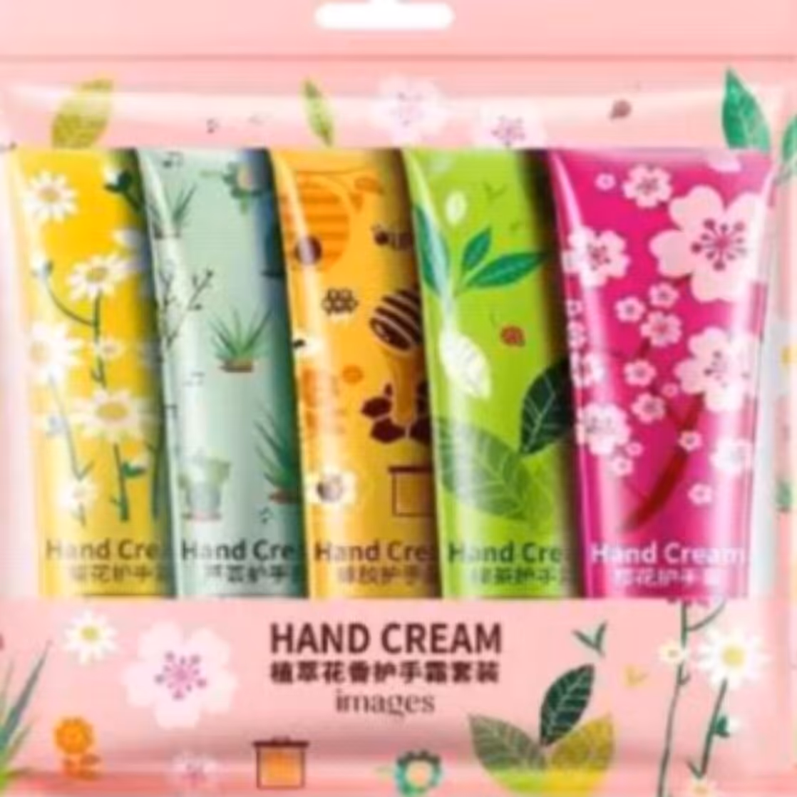پک کرم پنج عددی دست ایمیجزhand cream images