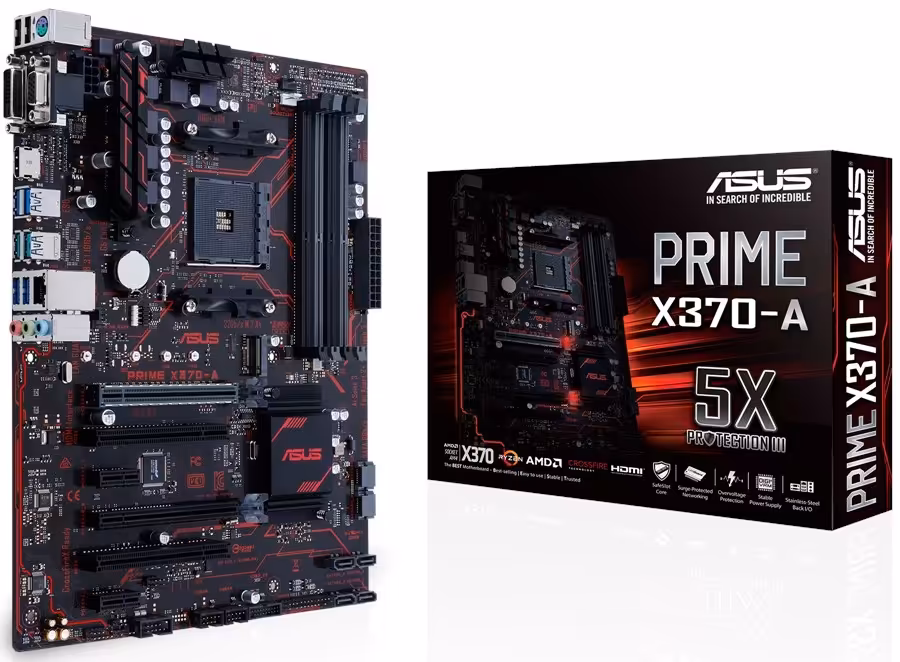مادربرد ایسوس مدل PRIME X370-A با سوکت AM4