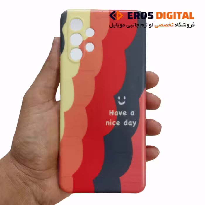 قاب طرح دار سامسونگ A32 4G پاپ سوکت دار - کد1