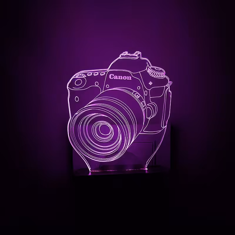 چراغ خواب طرح دوربین عکاسی مدل دیواری سان لیزر 