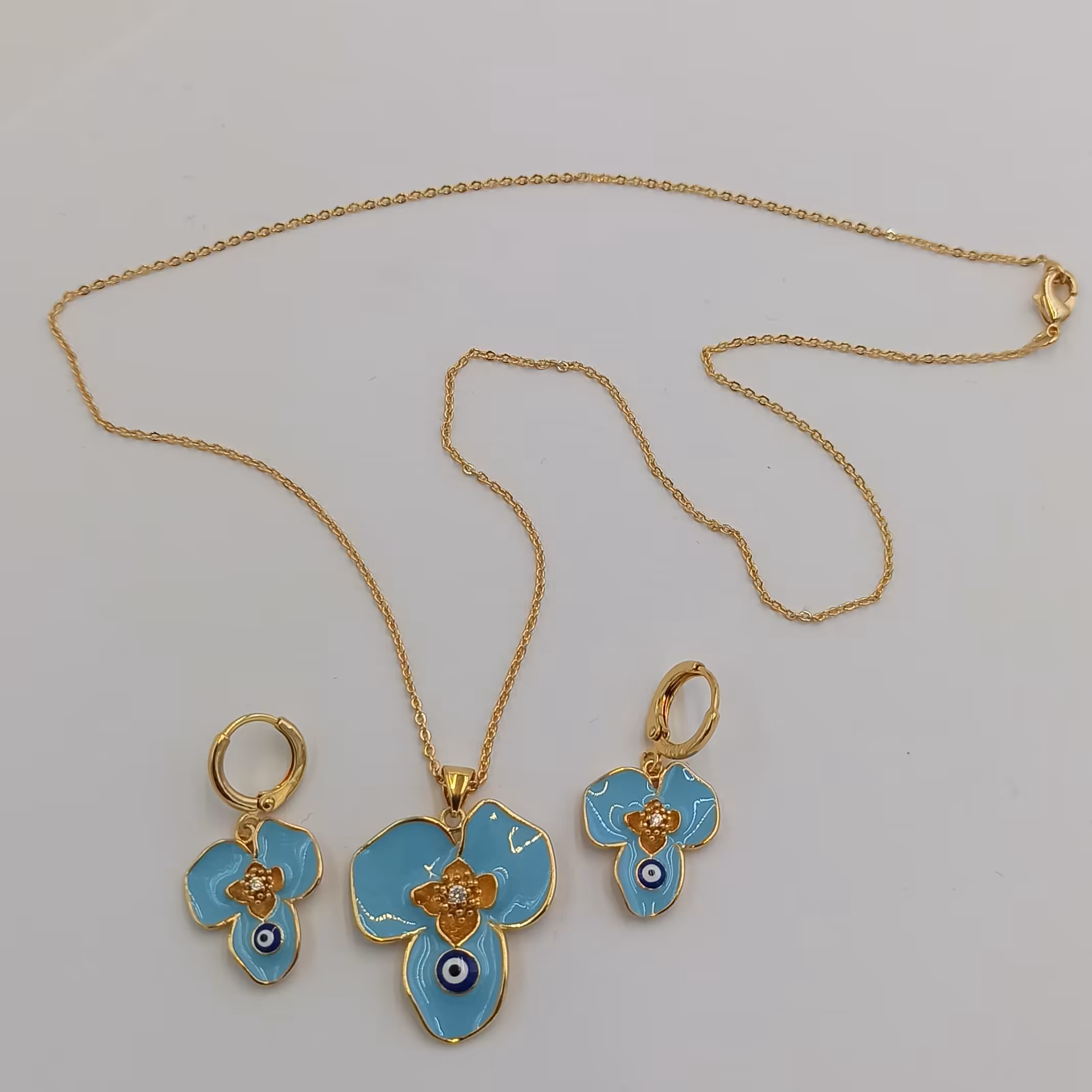 نیم ست چشم نظر برگ انجیری برند YSX