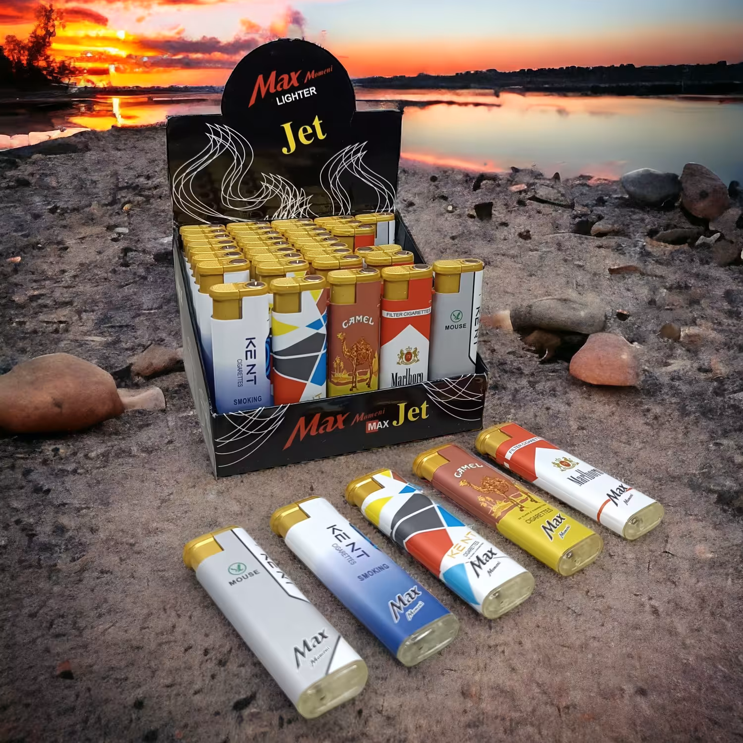 فندک کوره ای Max Momeni بسته 1 عددی