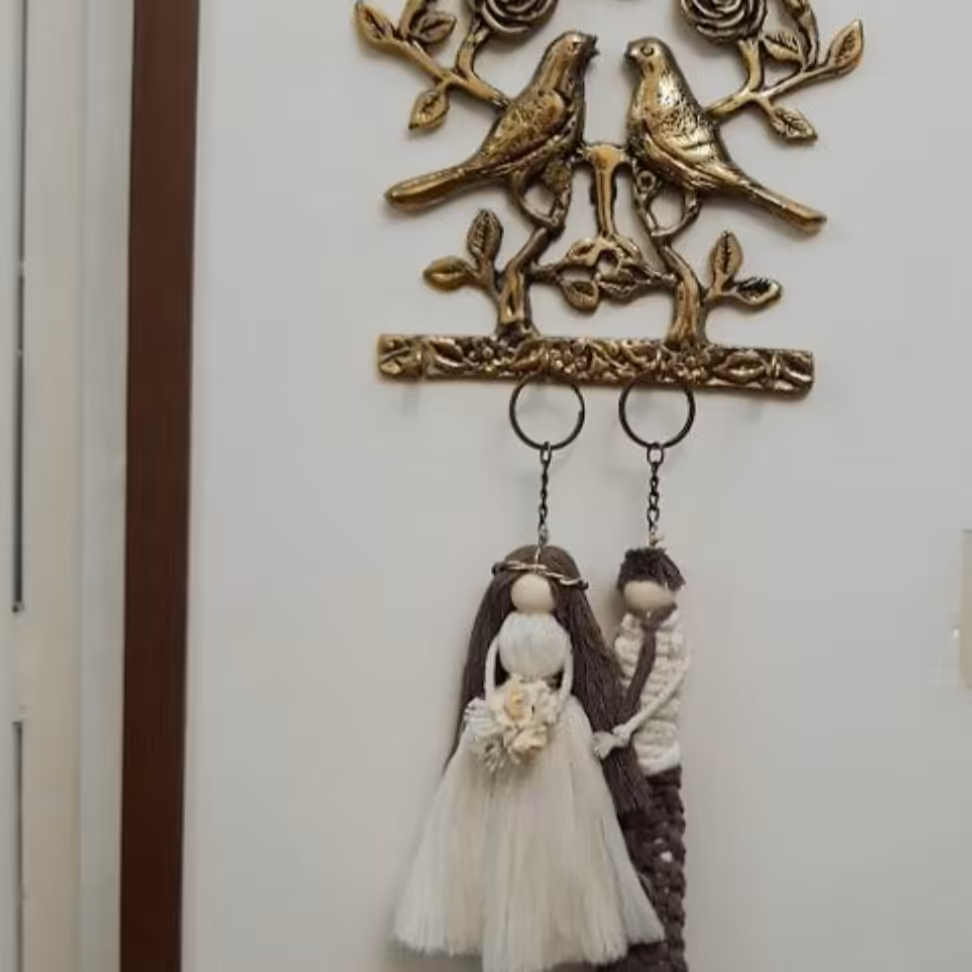 فرشته عروس و داماد مکرومه 