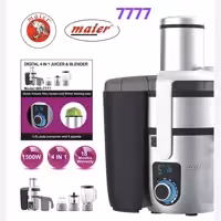 آبمیوه گیر 4کاره جدید مایر مدل 7777  لطفا قبل ازثبت روزانه موجودی وقیمت بگیرید