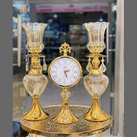 ست ساعت و شمعدان