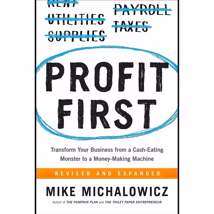 کتاب زبان اصلی Profit First Transform Your Business from a CashEating Monster to