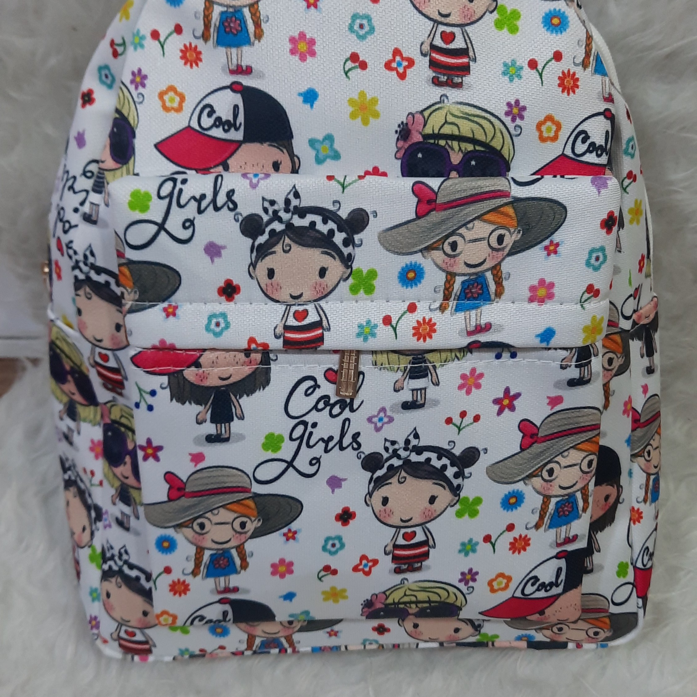 کیف کولی مدرسه مناسب پیش دبستانی تا سوم ابتدایی پارچه برزنتی