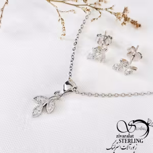 نیمست برگ نقره 925 عیار کد 10603