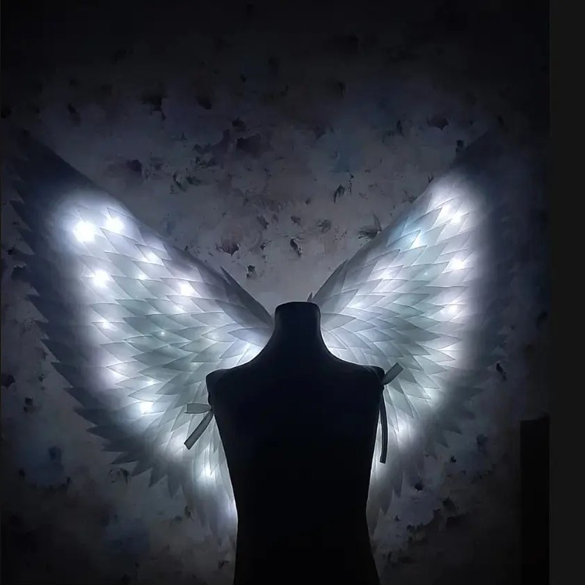 بال فرشته ی نورانی 