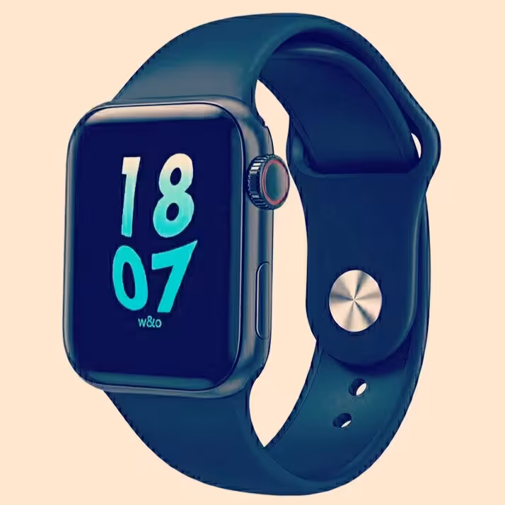 ساعت هوشمند x7 سایز41میل طرح سری 7اپل واچ صورتی 