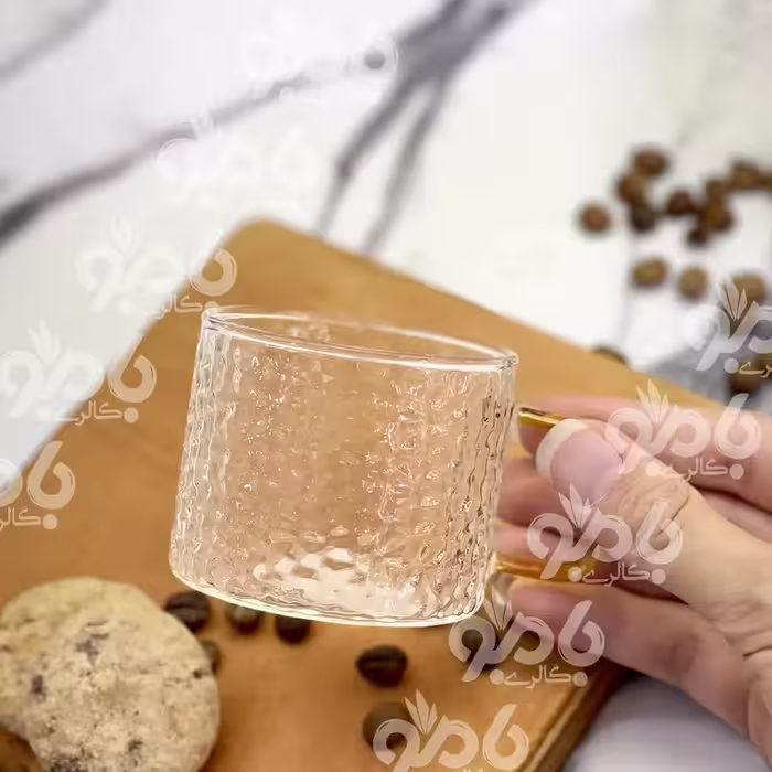 شات پیرکس برفی دسته رنگی B330