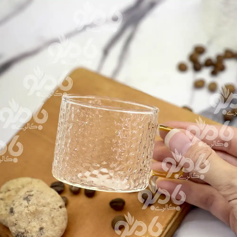شات پیرکس برفی دسته رنگی B330
