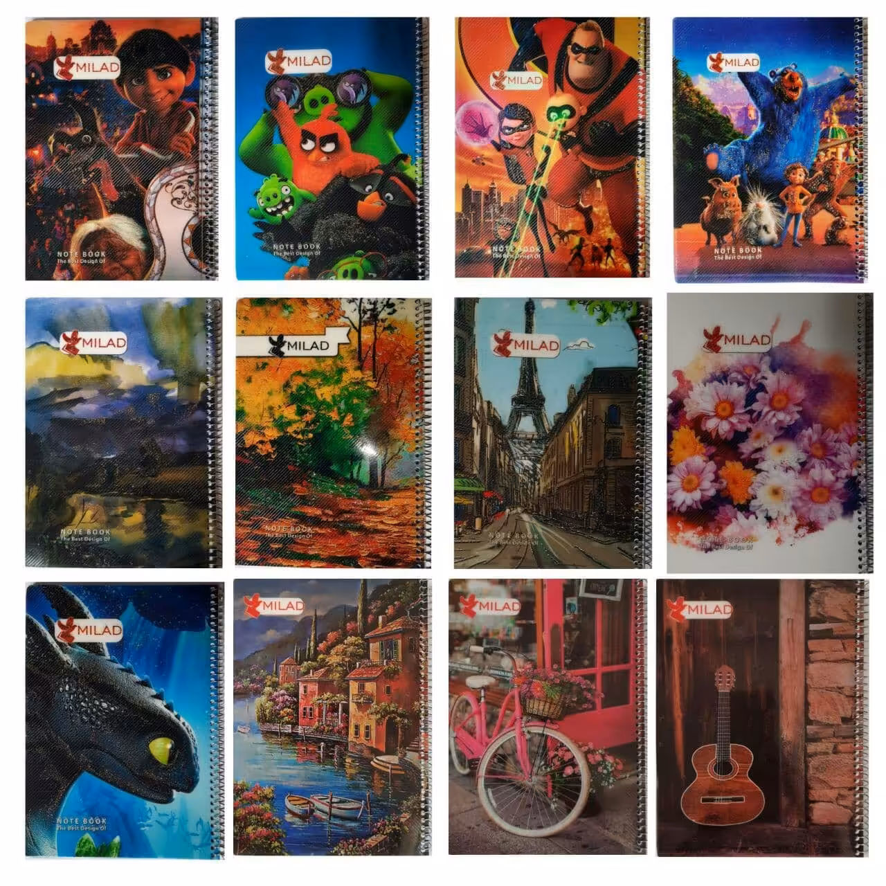 دفتر80برگ طلقی عکسی