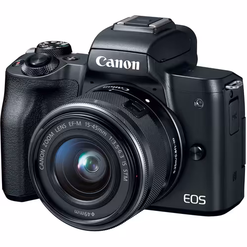 دوربین بدون آینه کانن Canon EOS M50 همراه لنز کانن EF-M 15-45mm