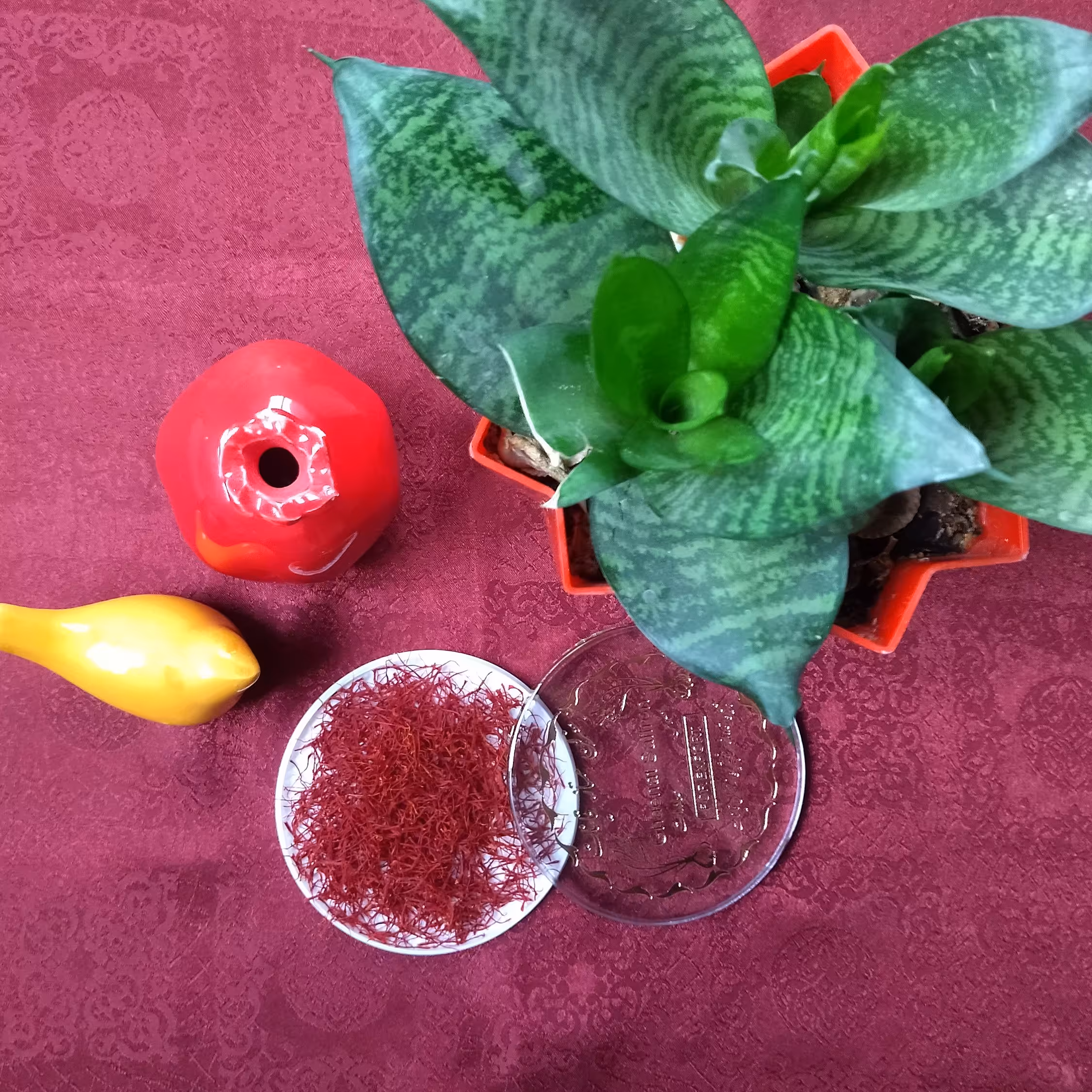  زعفران سرگل ممتاز قاینات (یک گرم)در بسته بندی اسپانیا