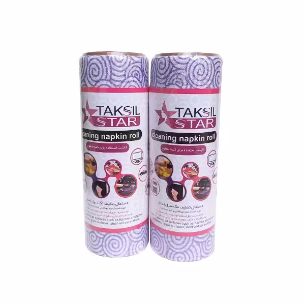 دستمال رولی نظافت نمدی  قابل شستشو . دستمال رولی نمدی