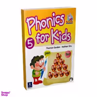 کتاب phonics for kids 5 اثر Nathan Shu انتشارات Pearson longman